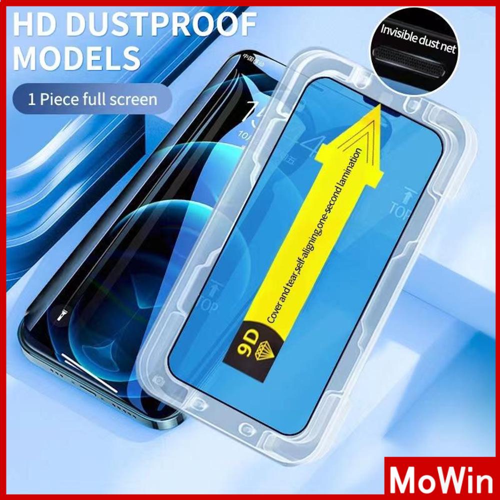 Phim cường lực cho iPhone 14 Pro max Phim cường lực Full màn hình HD Tự dính Toàn màn hình Không bong bóng Chống nổ Chống bám vân tay mạnh mẽ Tương thích với iPhone 13 12 Pro max