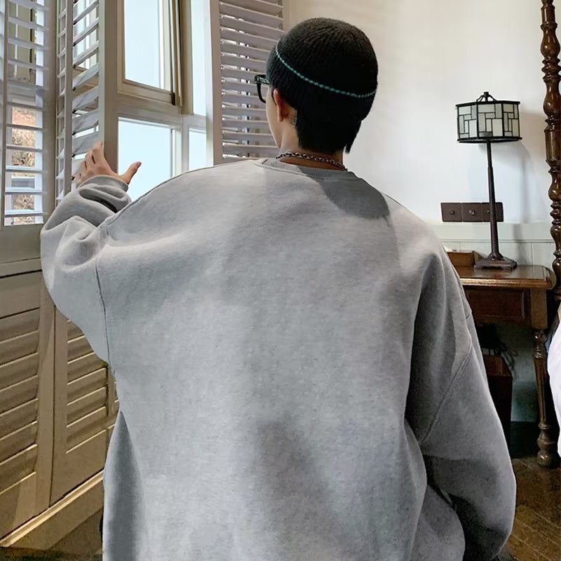 Áo Thun Tay Dài In Chữ Trẻ Trung Cho Nam