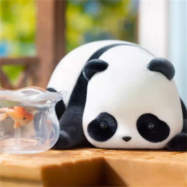 ★Đồ Chơi Hgtoys Hgtoys★  [] 52 Mẫu Đồ Chơi Búp Bê Gấu Trúc Cuộn Tròn Mẫu Mèo Thần Bí Trang Trí Quà Tặng
