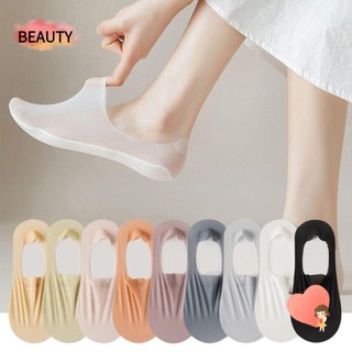 Set 5 đôi vớ mang giày cao gót bằng silicone chống trượt dành cho nữ