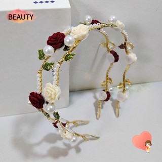 Băng đô cài tóc hình vương miện thanh lịch cho nữ