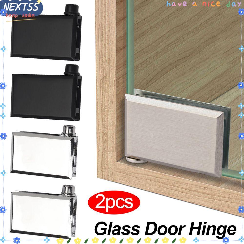 Set 2 Bản Lề Cửa Kính Không Đục Lỗ Tiện Dụng