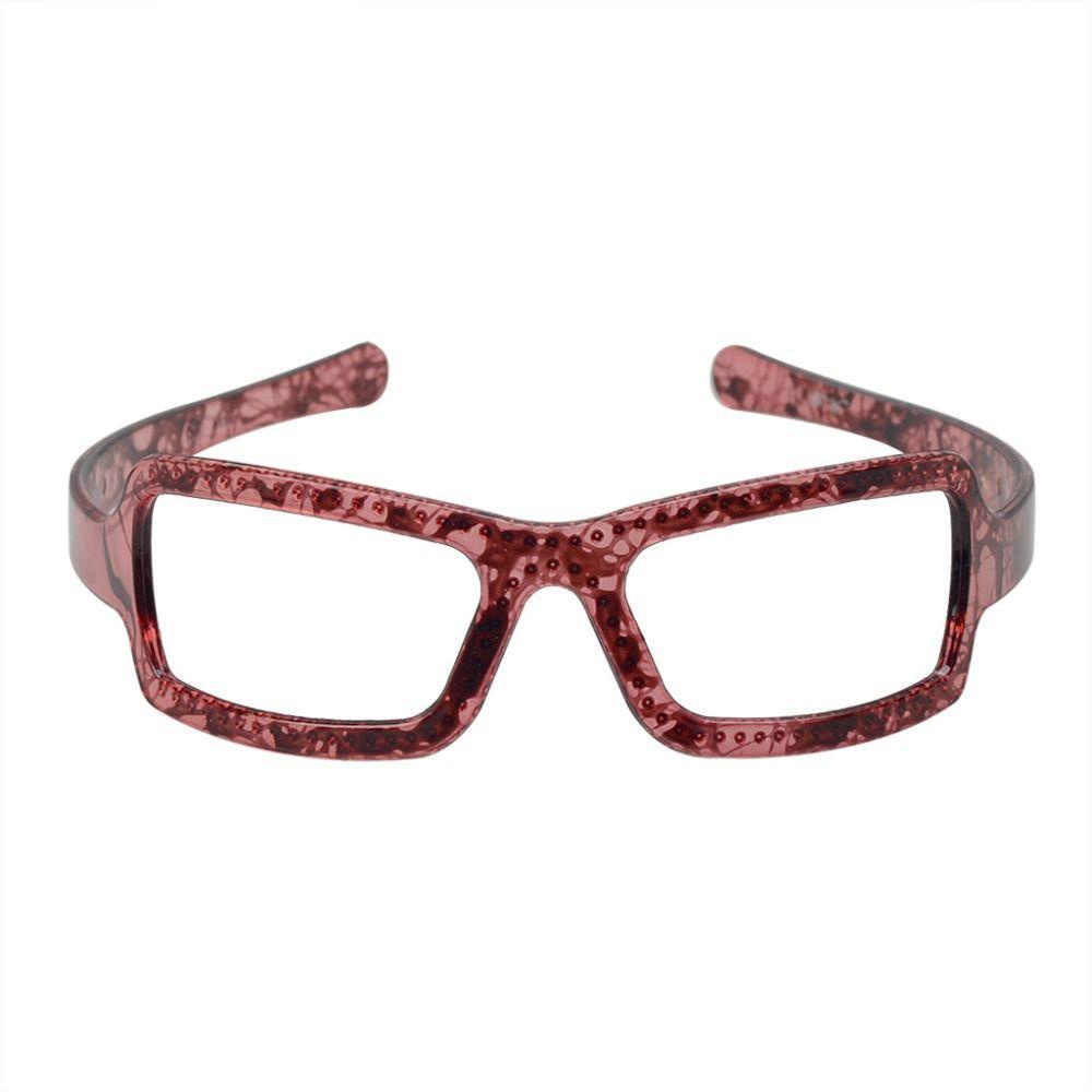 Lombar Băng Đô Cài Tóc Bằng Nhựa Xoăn Dày Hình Mắt Kính Râm Phong Cách Đường Phố Cá Tính