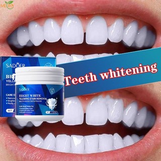 Sadoer bột làm trắng răng làm sạch răng dán nha khoa kem đánh răng làm trắng răng bột làm sạch răng thảo dược metro