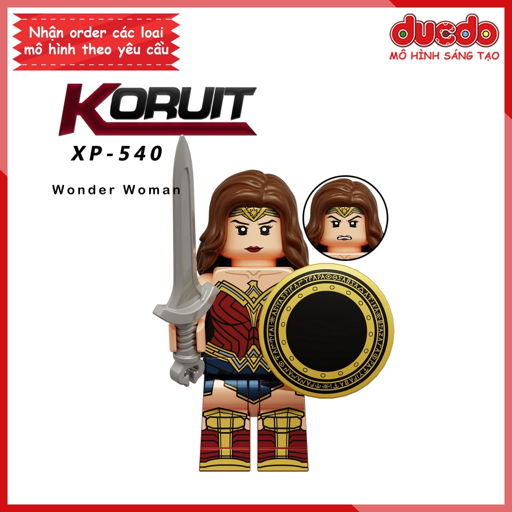 Minifigures các siêu anh hùng siêu chất Flash - Đồ chơi Lắp ghép Xếp hình Mini SuperHero Koruit KT1071