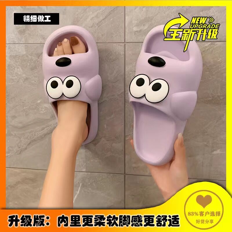 Dép Đi Trong Nhà Chống Trượt Họa Tiết Hoạt Hình Thời Trang Mùa Hè Cho Nữ