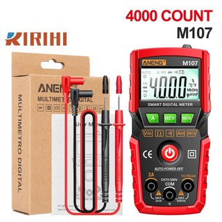 Ririhi vạn năng kế tự động kỹ thuật số m107 độ chính xác cao đa chức năng không cần pin