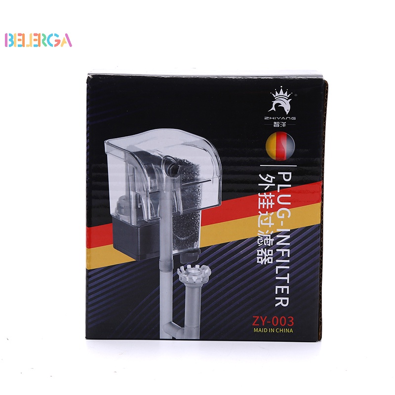 Bộ lọc nước bơm oxy bên ngoài treo trên thác nước mới bể cá bể cá mới