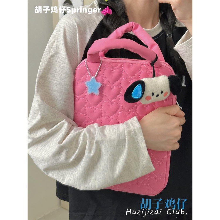 Túi Đựng Laptop / Máy Tính Bảng 11 Inch / IPad Pro / Máy Tính Bảng 14 Inch Họa Tiết Cô Gái Dễ Thương