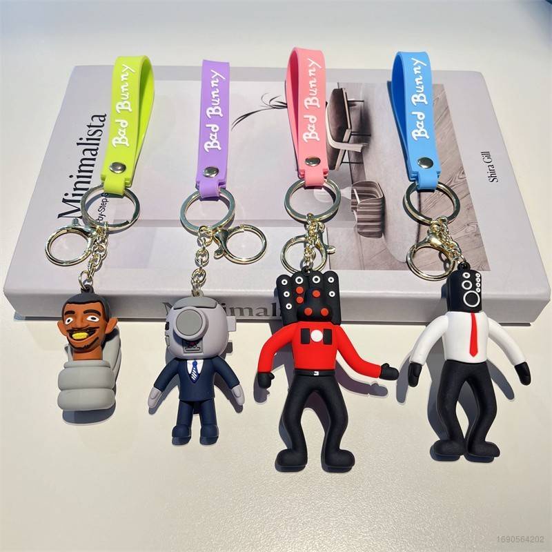Móc Khóa Hình Búp Bê Nam Hoạt Hình Đáng Yêu YB3 BY3