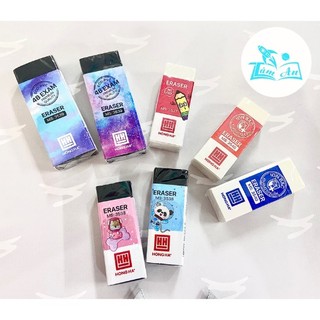 Gôm tẩy chì đen Hồng Hà/ Classmate/ Deli/ Staedtler nhiều mẫu - Dụng cụ học tập