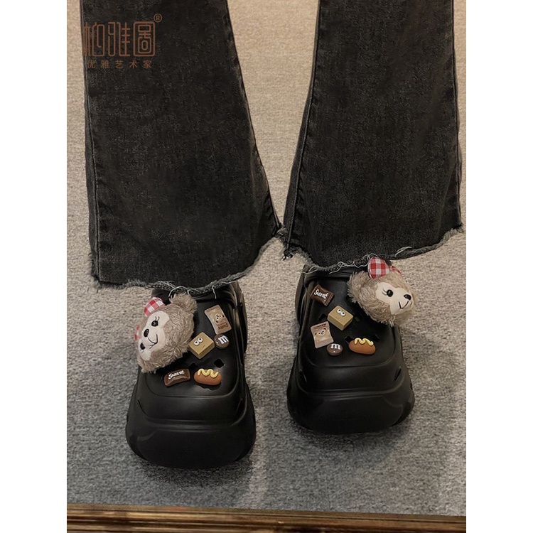 Serein dép cross dép nữ dép bánh mì dép xỏ ngón nữ 2023 NEW 080315