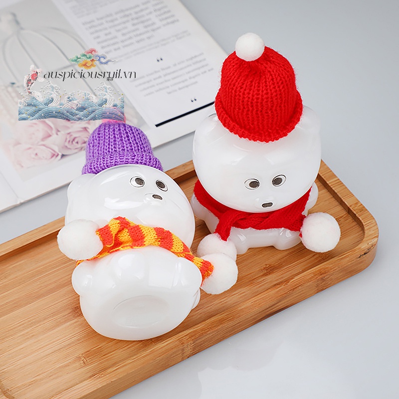 1 Bình Sữa Trong Suốt Hình Gấu Con Rối Hoạt Hình Sáng Tạo Cho Thú Cưng