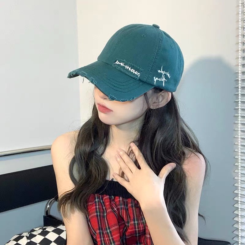 Mũ Lưỡi Trai Thêu Chữ Phong Cách Hàn Quốc Thời Trang