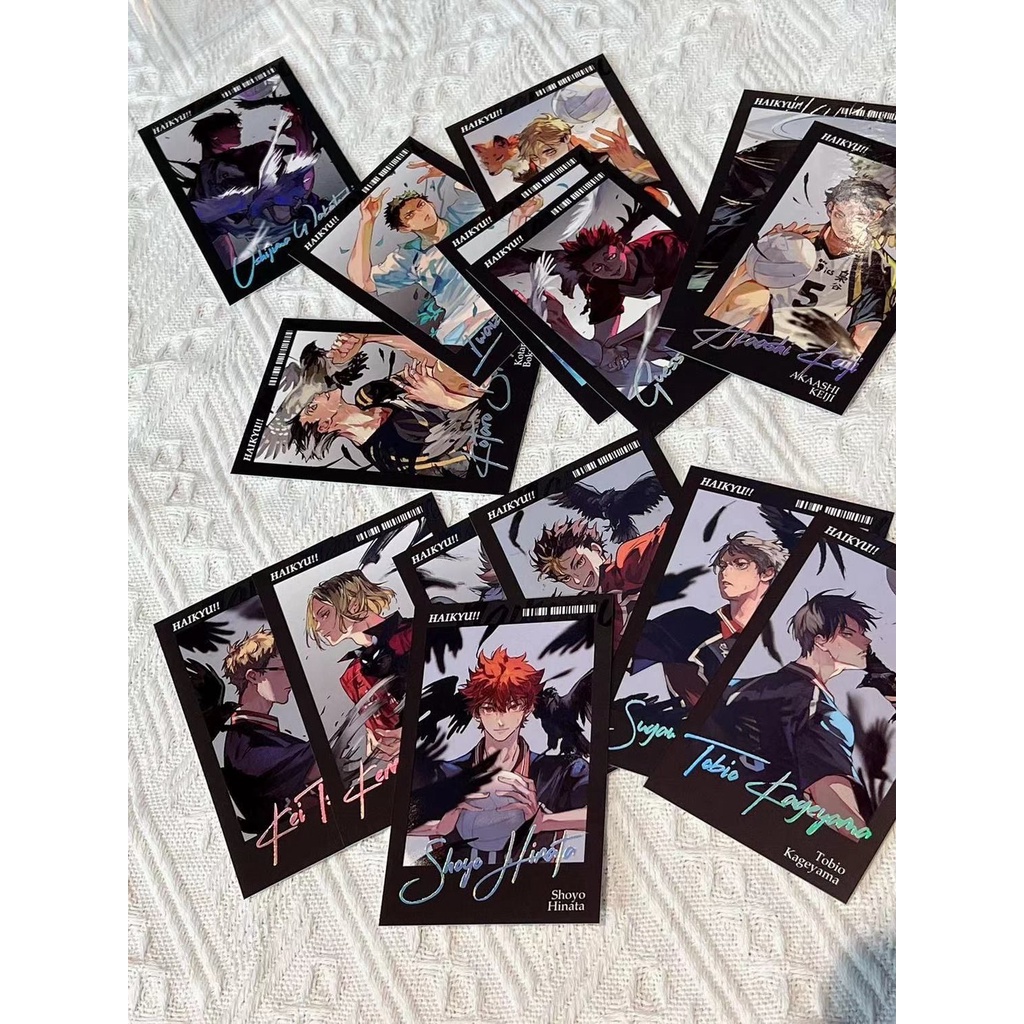 Haikyuu animal series bookmark tobio kageyama kenma kozume bộ sưu tập sách ảnh kẹp phân trang đánh dấu sinh viên dễ thương văn phòng phẩm