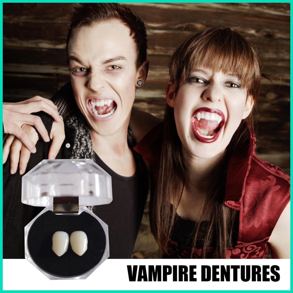 Răng Nanh Giả Hóa Trang Ma Cà Rồng Cho Lễ Halloween