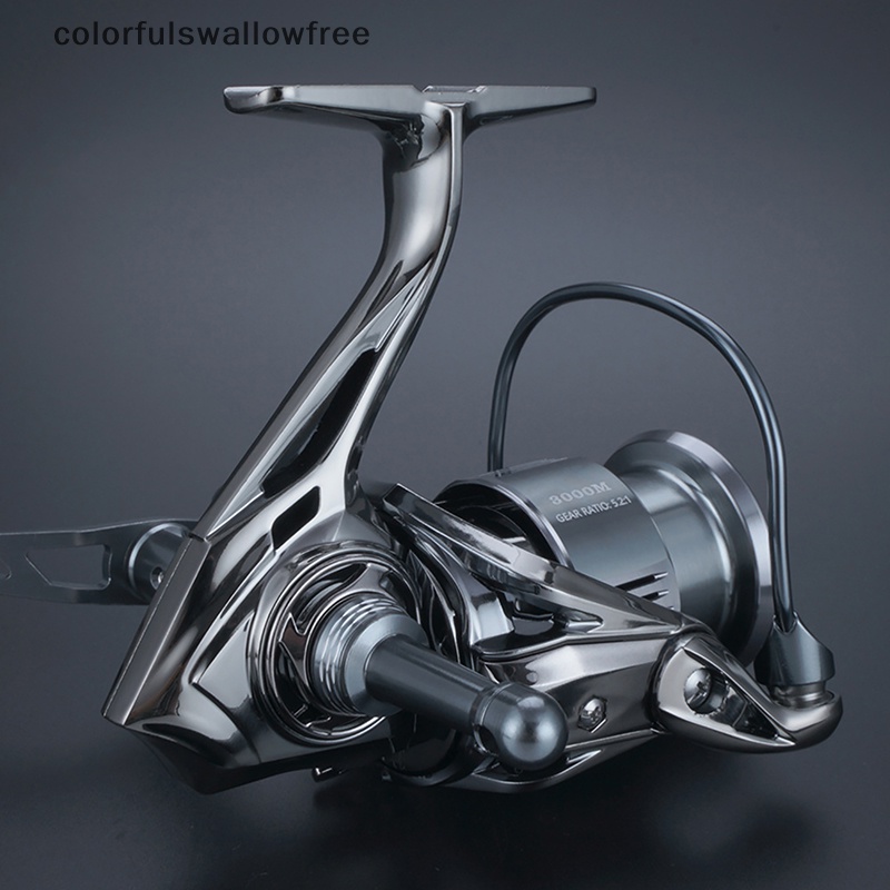 Máy Câu Cá Luya Quay Tay Chống Va Chạm Bằng Kim Loại Nhiều Màu Sắc ABC