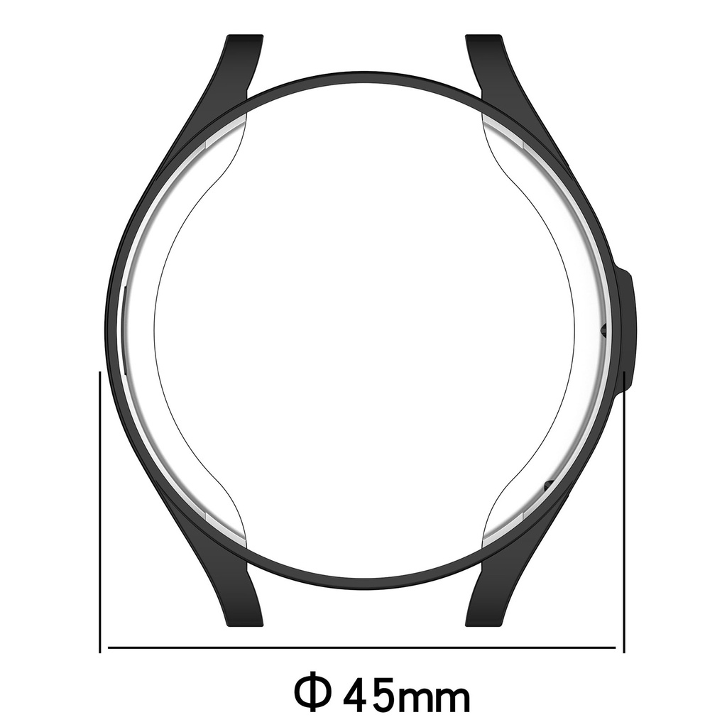 Vỏ bảo vệ màn hình mạ điện bảo vệ tpu mỏng cho samsung galaxy watch 6 classic 43mm 47mm