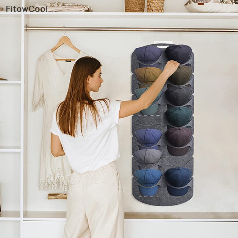 Giá Treo Mũ Lưỡi Trai Có Túi Trong Suốt QDD