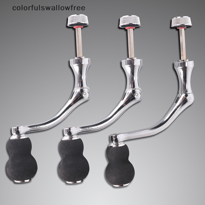 Tay quay máy câu cá kim loại thay thế size M/L chuyên dụng