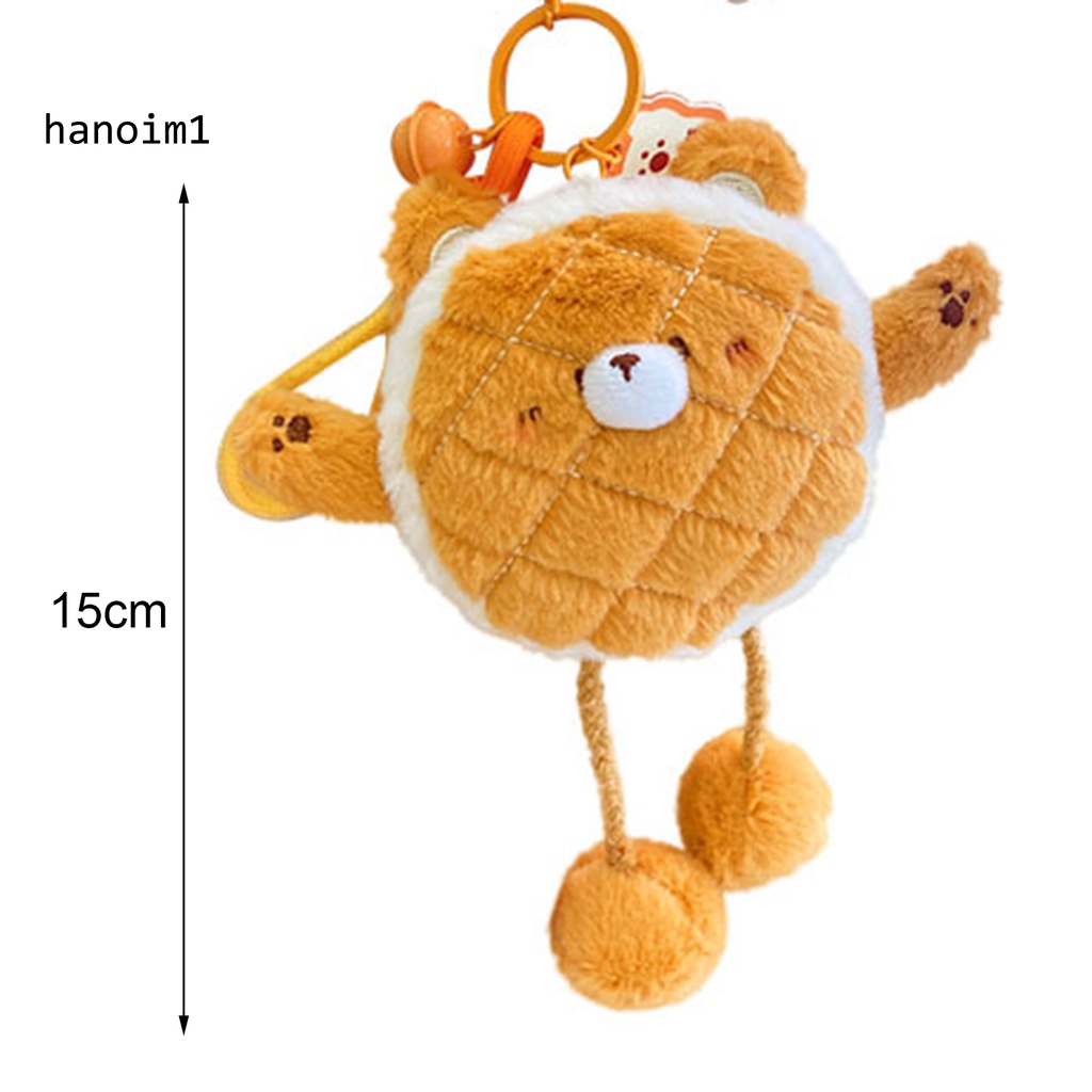Ys1 dễ thương bread plush s purse cartoon sandwich toast bread doll mặt dây chuyền sang trọng thẻ chìa khóa sáng tạo người giữ son môi quà tặng sinh nhật cô gái