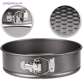 Yanca round springform pan non cheesecake mold with removable bottom baking mold bakeware spring form cake tin vn