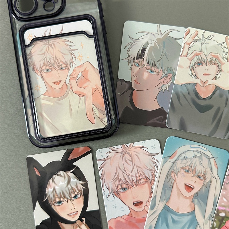 Ins korean popi same spell return battle 3 inch thẻ nhỏ đẹp trai doujin guzi