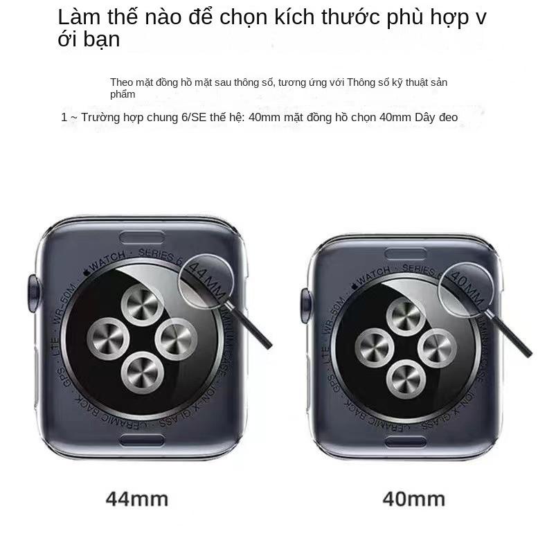 Bảo vệ ốp silicon được cho apple watch series 8 7 6 5 4 se  41/45mm 38/40mm 42/44mm