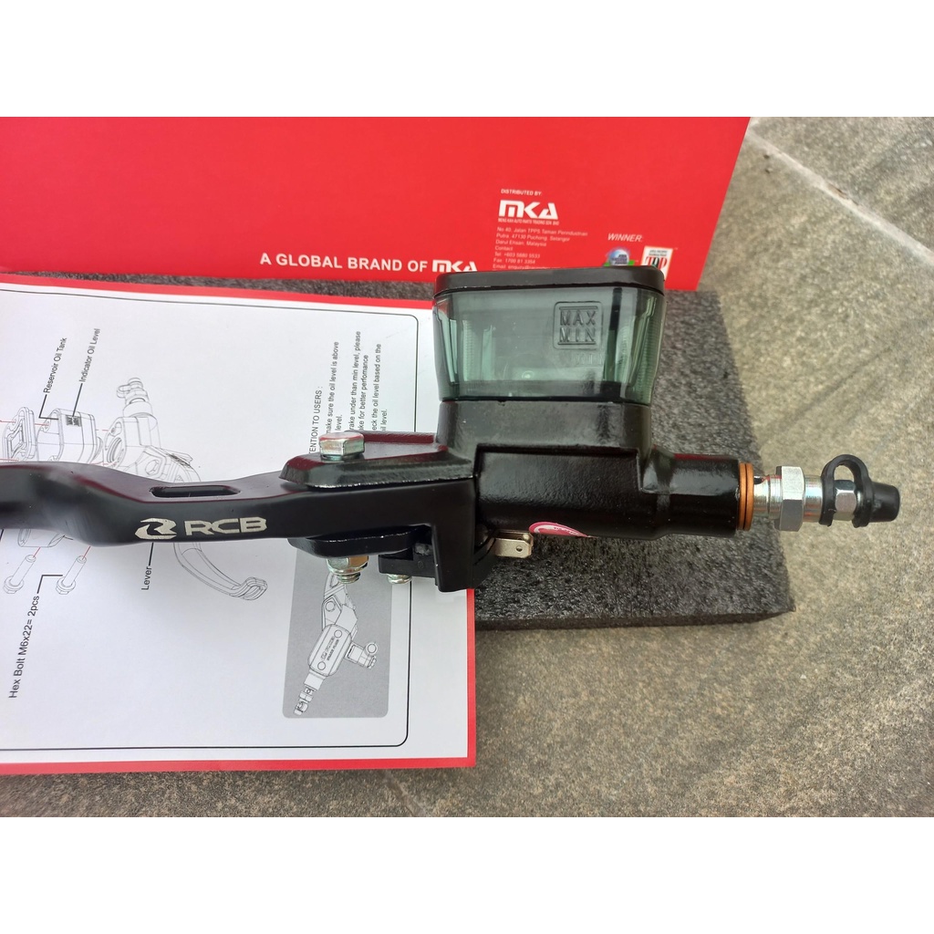 Tay thắng RCB bình dầu liền E3 mẫu vuông 12.7mm