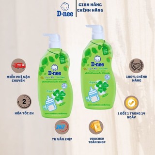 Nước rửa bình sữa d-nee thái lan 600ml xl mẫu mới