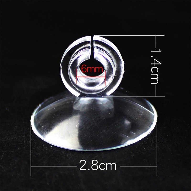 Hít kính giữ dây sủi oxi, dây CO2 4mm