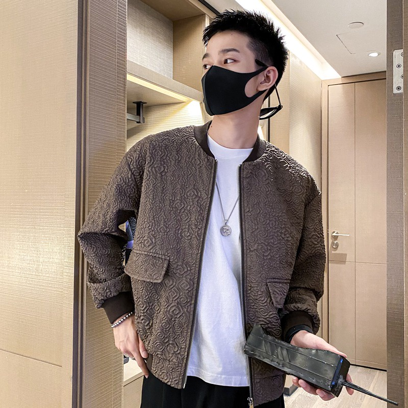 Áo Khoác Bóng Chày Phong Cách Đường Phố Thời Trang Xuân Thu Mới Cho Nam