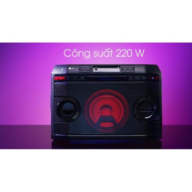 Loa Kéo Bluetooth LG XBOOM OL45-karaoke -220W- Chính hãng bảo hành 12 tháng