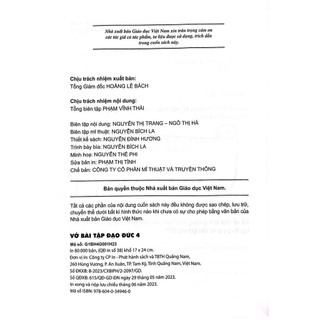 Vở Bài Tập Đạo Đức 4 (Kết Nối) (Chuẩn)