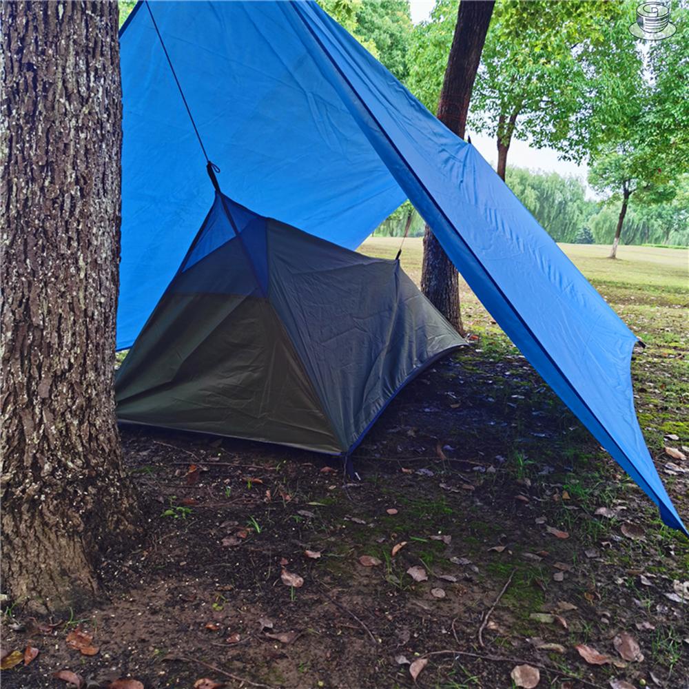 Lều ba lô cắm trại ngoài trời lều túi ngủ lều một người nhẹ với màn chống muỗi