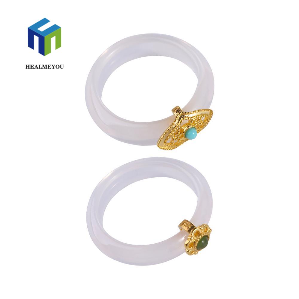 HEALMEYOU vòng tay chalcedony thời trang little fresh inlay niche thiết kế ngày lễ tình nhân món quà phong cách trung quốc