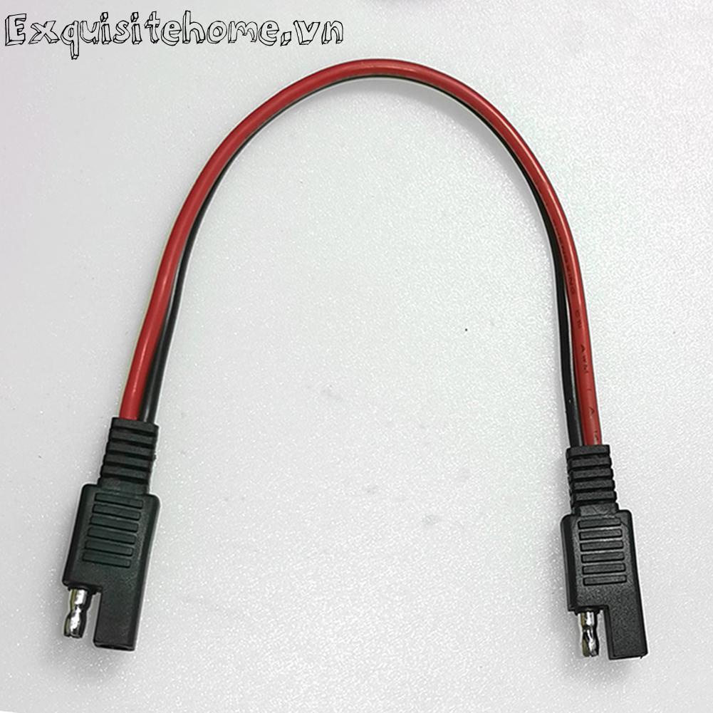 Dây cắm 2 chân 14awg 30cm sae đến sae cáp dây mở rộng ô tô