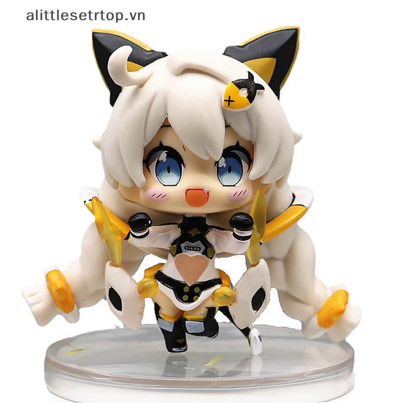 Alittlesetrtop 8 cm honkai impact 3 kiana kaslana nekoneko anime hình pvc tượng nhỏ mô hình búp bê bộ sưu tập đồ chơi trang trí quà tặng.
