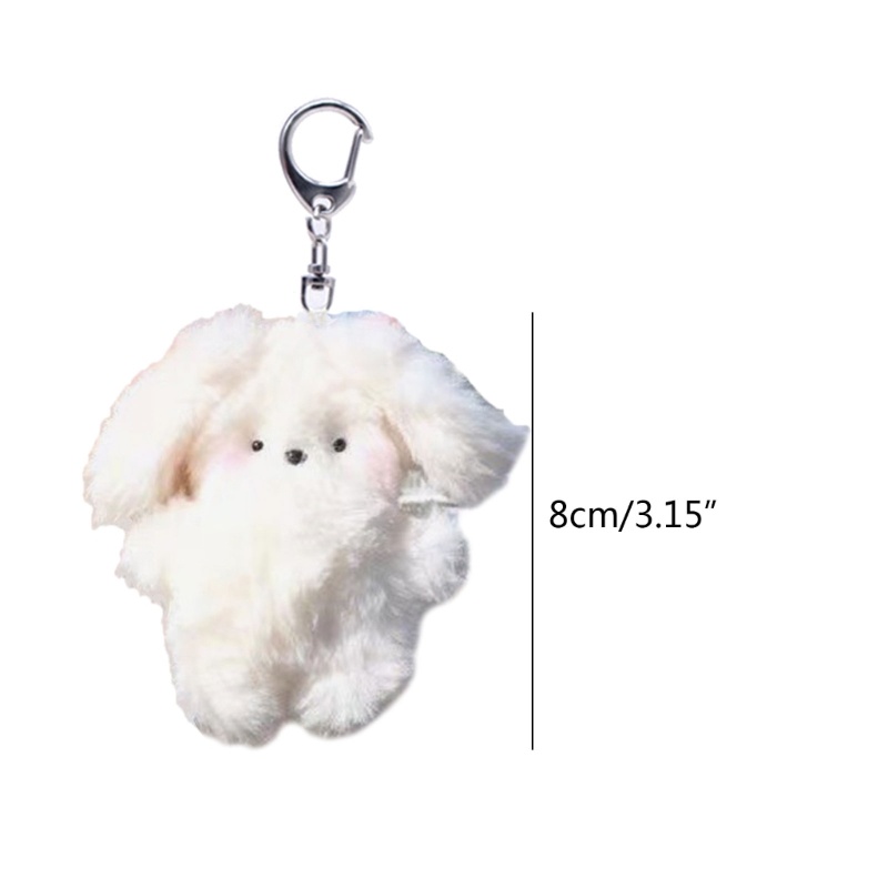 ✿ Móc Khóa Thỏ Bông 8cm Dễ Thương