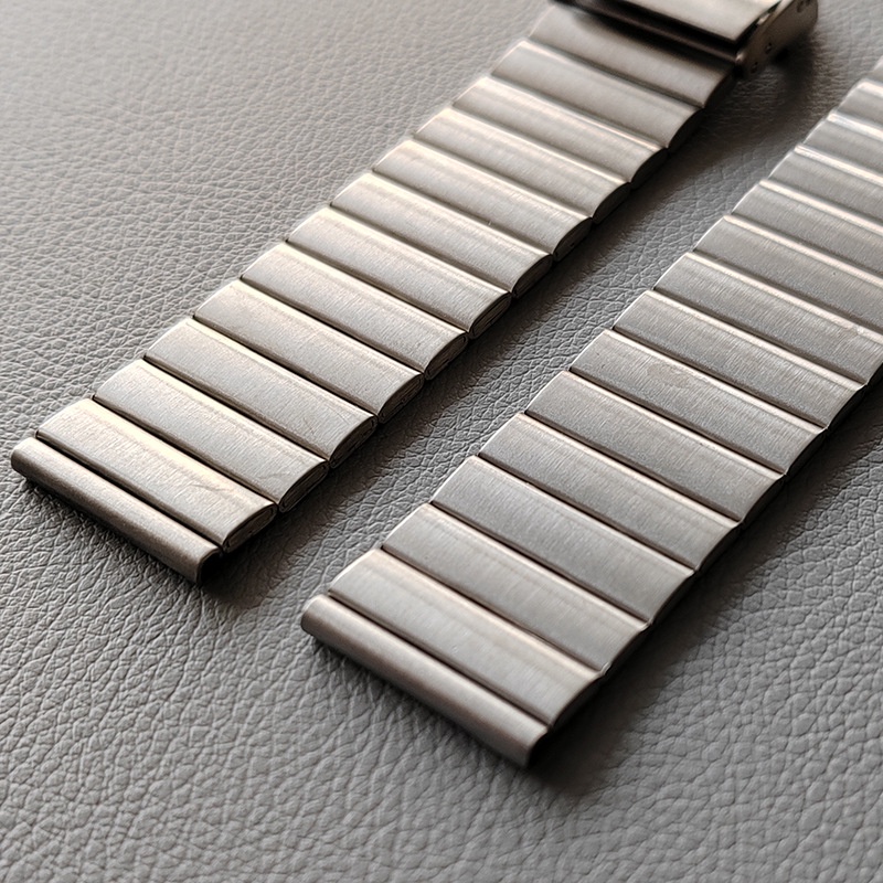 Dây đeo đồng hồ bằng thép không gỉ giá thấp vòng tay phát hành nhanh 20mm 22mm dây đeo đồng hồ kim loại một hạt với khóa gấp dây đeo tay thay thế đa năng