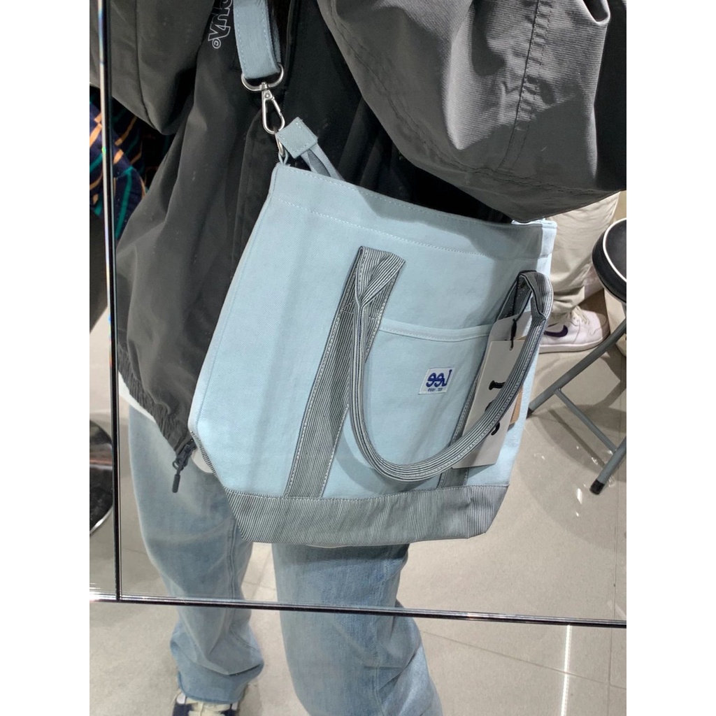 Túi Xách Canvas Cỡ Lớn 35X28 Màu Sắc Thời Trang