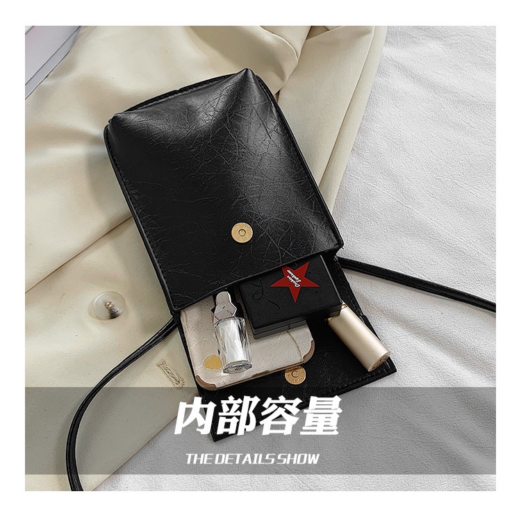 Túi Đeo Chéo Mini Đựng Điện Thoại Phong Cách Retro Cá Tính