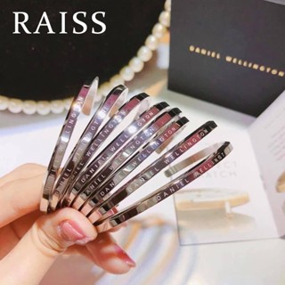 Vòng tay Cuff thép titan thiết kế đơn giản thanh lịch thời trang dành cho nam và nữ