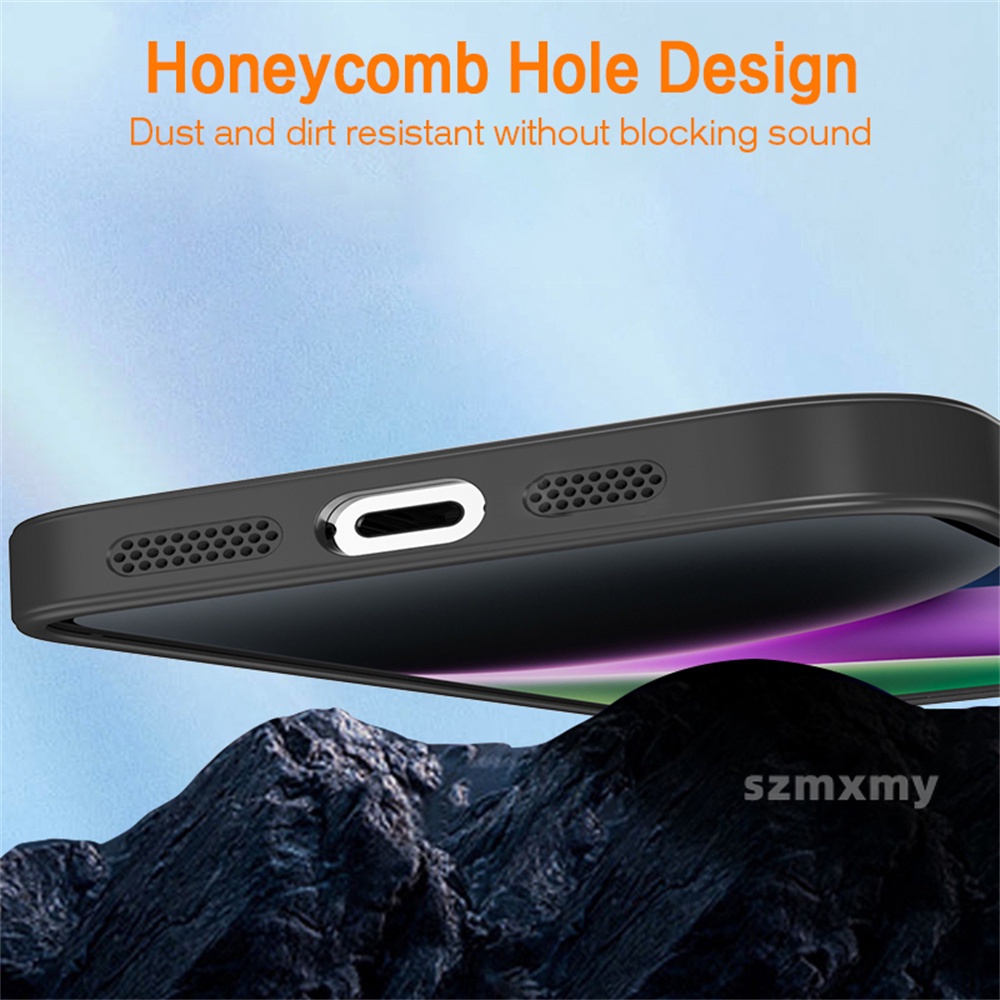 Vỏ điện thoại từ tính màu đen mờ ag cao cấp cho iphone 14 13 12 pro max 11 với nắp lưng bảo vệ máy ảnh bằng kính