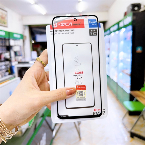Kính ép OCA Xiaomi Redmi 12 hàng như hình.