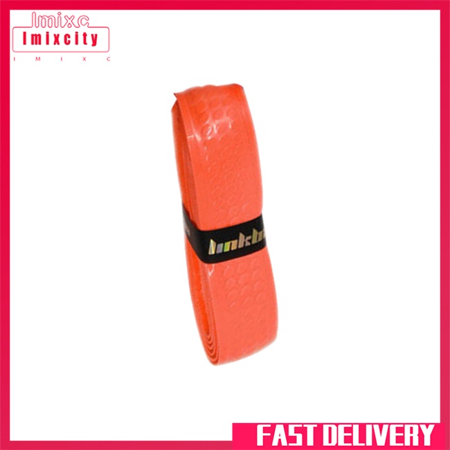 Imixcity tennis racket badminton grip tape overgrips anti-slip multicolor handle grip protection tape for fishing rod