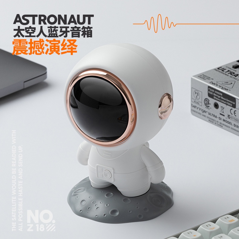 Phi hành gia Phi hành gia Bluetooth Loa siêu trầm nhỏ sáng tạo Âm thanh mini
