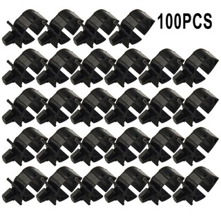 Car Auto Fixed Clip Kits Parts Plastic Practical Tie Wrap Clamp 100pcs/Set
