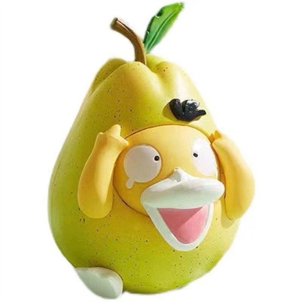Đồ chơi mô hình MMULCK anime Psyduck quả lê bằng PVC 9cm dễ thương vui nhộn cho người hâm mộ sưu tập