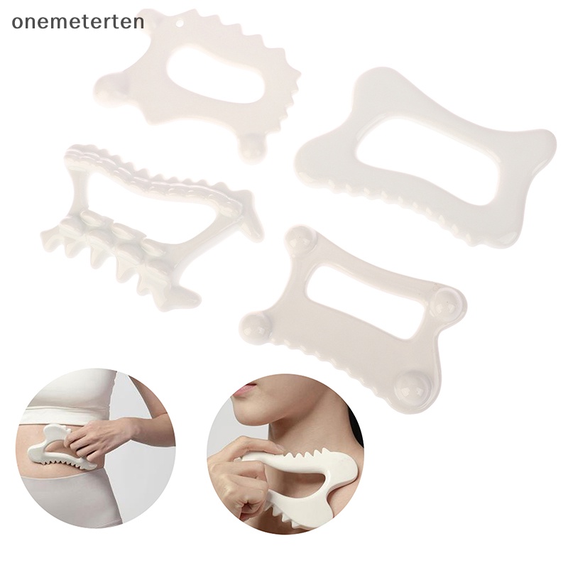 Rten ceramic scraping board full body scraping plate facial gua sha tool acupoint massager cầm tay giảm béo tĩnh điện miễn phí di động n
